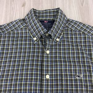 Vineyard Vines‎ Men's Button Down Slim Fit Tucker Shirt Size: Small Long Sleeve